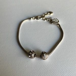 Two Crystal Mini Brighton Beads